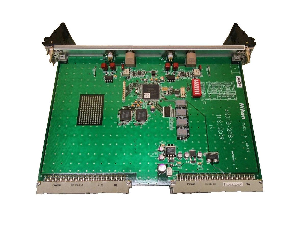 Used Nikon Precision 4S019-288-1 Processor PCB Card IFSIGCOR NSR Series Working
