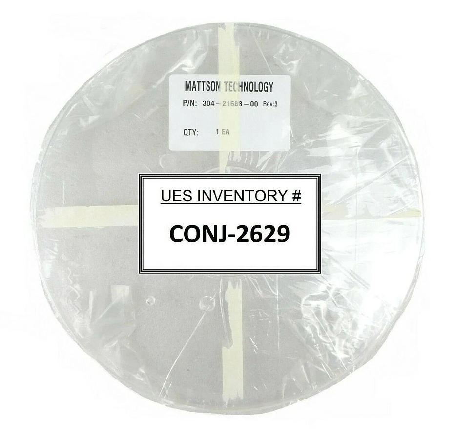 Mattson Technology 304-21688-00 300mm Bottom Quartz Shield E HL New Surplus