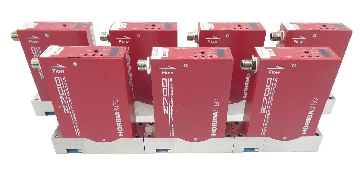 Used Horiba STEC SEC-Z724AGX Mass Flow Controller MFC Z700 Reseller Lot of 7 Working