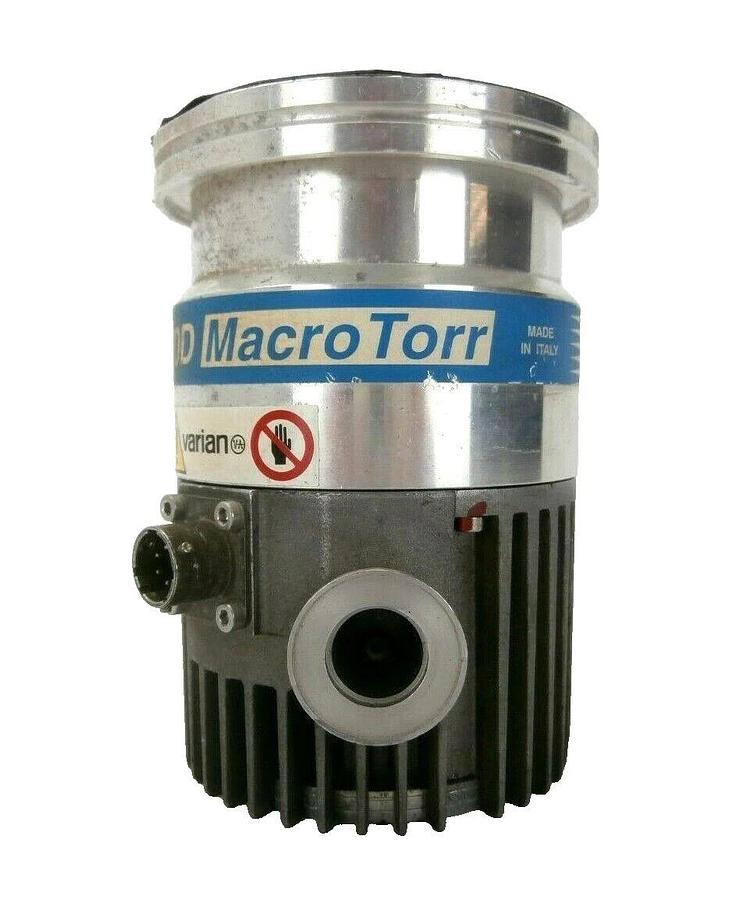 Used Turbo-V 70D MacroTorr Varian 969-9361S008 Turbomolecular Pump Turbo VSEA Tested