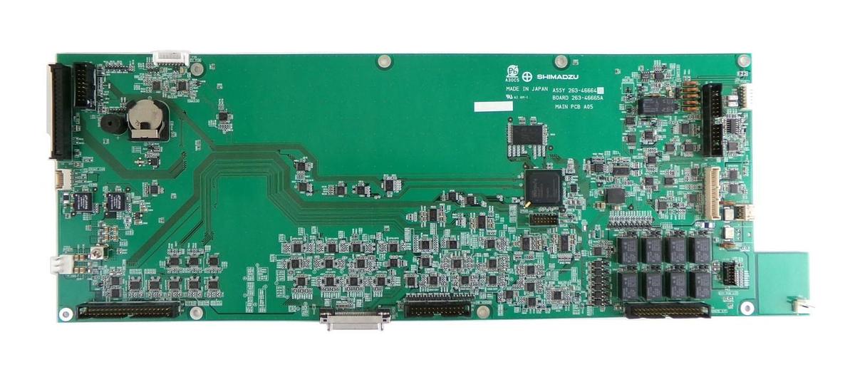 Used Shimadzu 263-46664 Turbomolecular Controller Main PCB 263-46665 Turbo Working