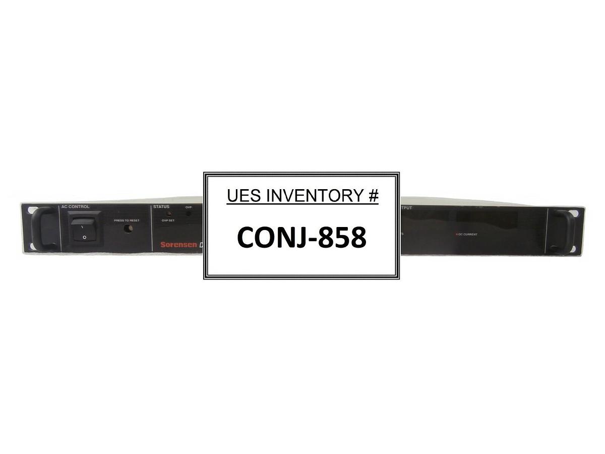 Used Sorensen DCS40-25M37 DC Programmable 1kW Power Supply AMAT Working Surplus