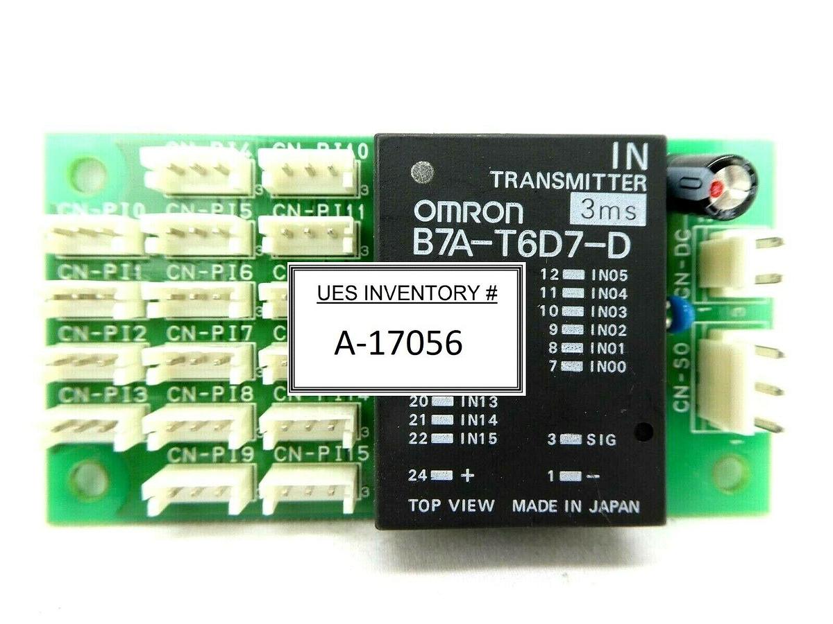Used Daifuku PST-3635B Transistor I/O Link Board PCB Omron B7A-T6D7-D Working Spare