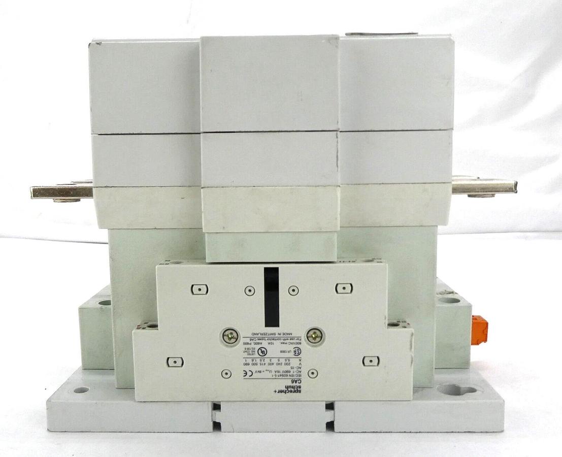 Used Sprecher Schuh CA6-420-EL Industrial Circuit Breaker Series CA6 Working Surplus