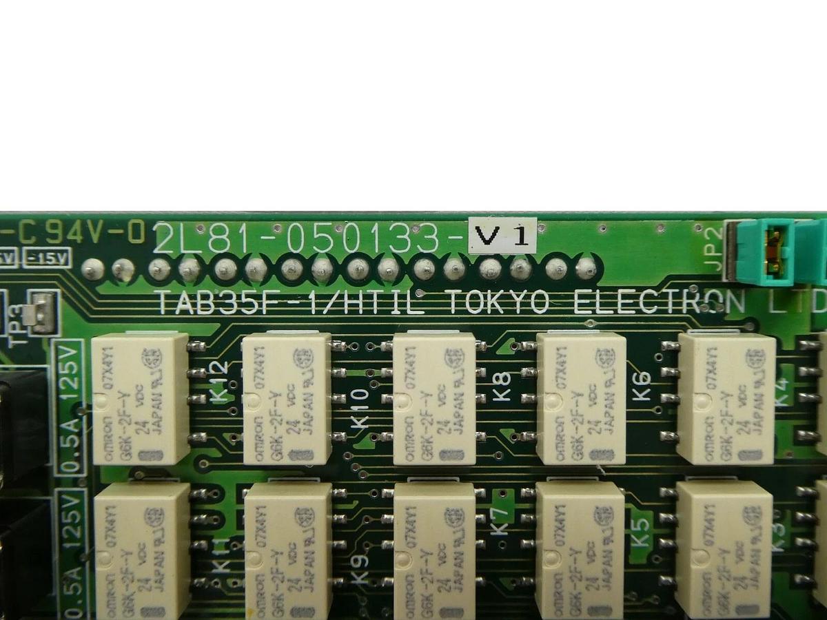 Used TEL Tokyo Electron 2L81-050133-V1 Timer Board PCB TAB35F-1/HTIL Working Spare