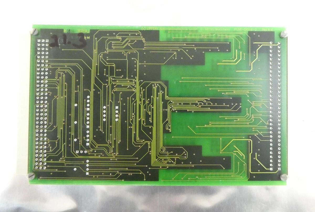 Used LiPPERT Automation PC96-DIO16-2 Digital I/O PCB Card Working Surplus