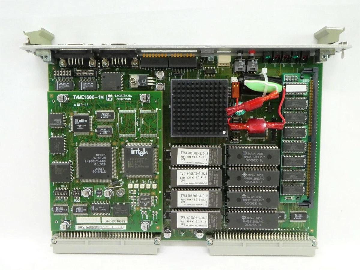 Used Tachibana Tectron TVME1606 Processor PCB Card JEOL JWS-2000 SEM Working Spare