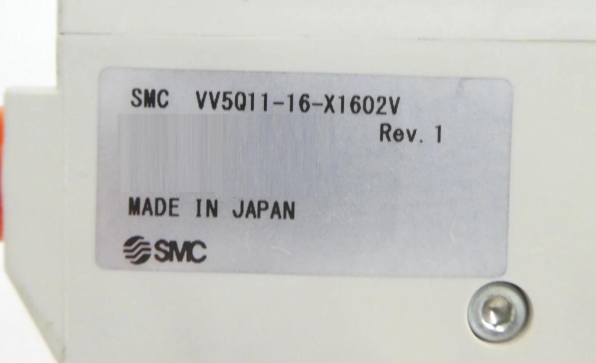 Used SMC VV5Q11-16-X1602V 16-Port Manifold EX420-SDN2 AMAT Working Surplus