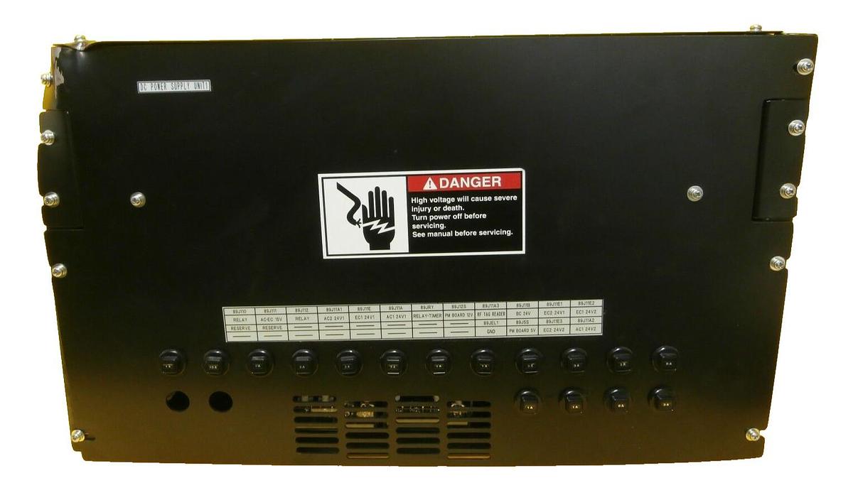 Used Hitachi UNIT1 DC Power Supply M-712E Etcher System Damaged Case Untested As-Is