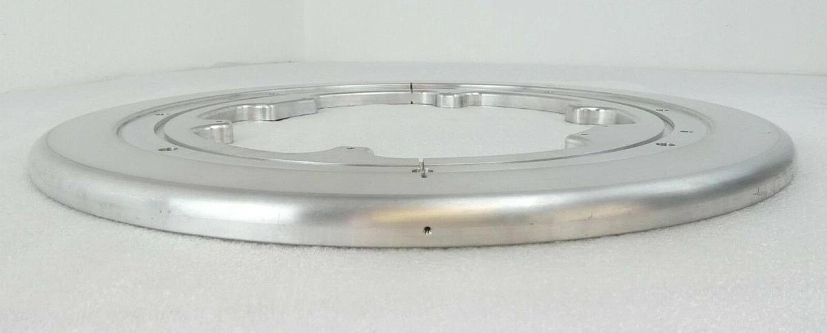 Used Varian Ion Implant H5025001 Intermediate Flange Source Bushing 160XP Working