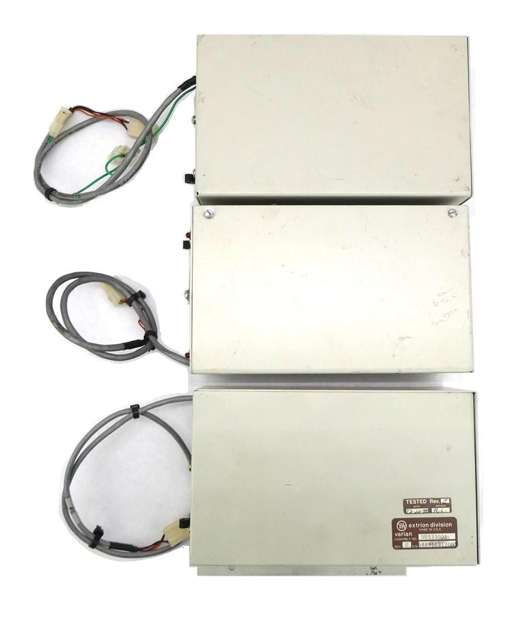 Used Varian Semiconductor H0533001 Power Supply Assembly Reseller Lot of 3 Working