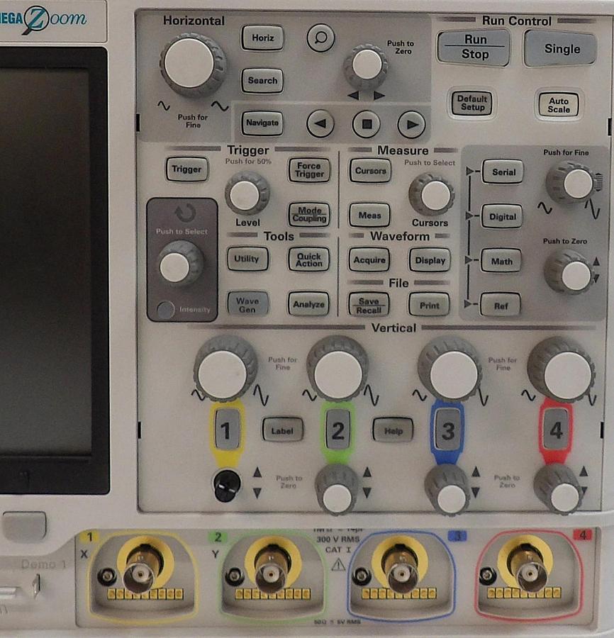 Used Agilent DSO-X 3034A 350 MHz Digital Storage Oscilloscope InfiniiVision Untested