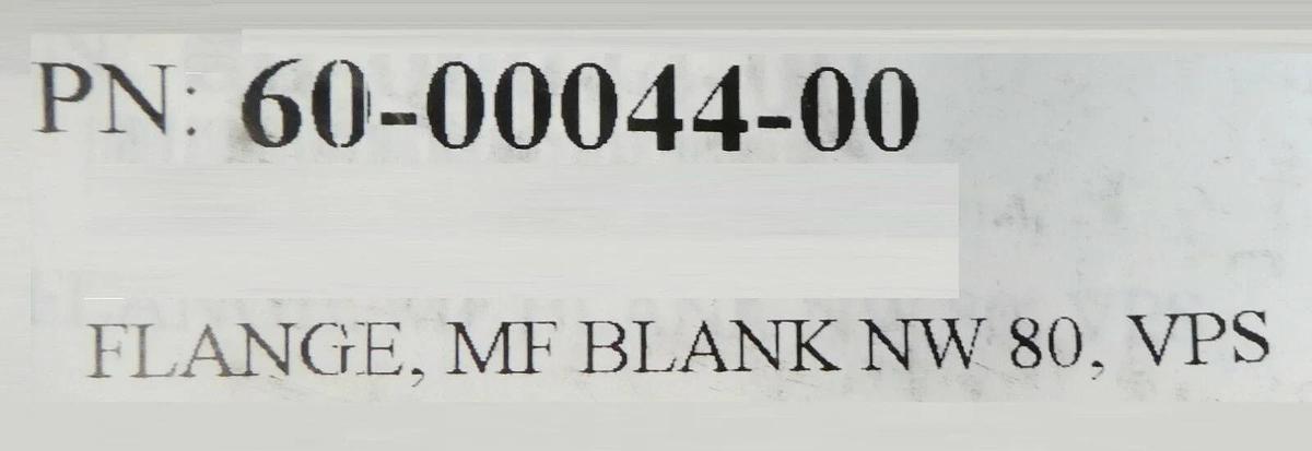 MKS Instruments ISO80-300-AB ISO80 Blank Novellus 60-00044-00 Lot of 7 HPS New