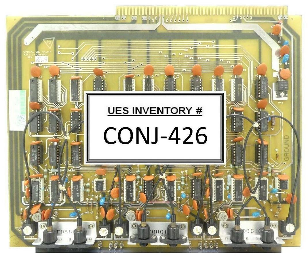 Used Varian Semiconductor VSEA D-F0864001 Optical CRU Master PCB Rev. B Working Spare