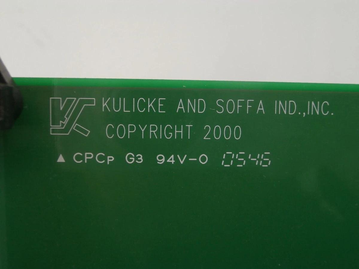Used Kulicke & Soffa Industries N08001-4246-000-01 ILLUM PCB Card 8001-4246 Working