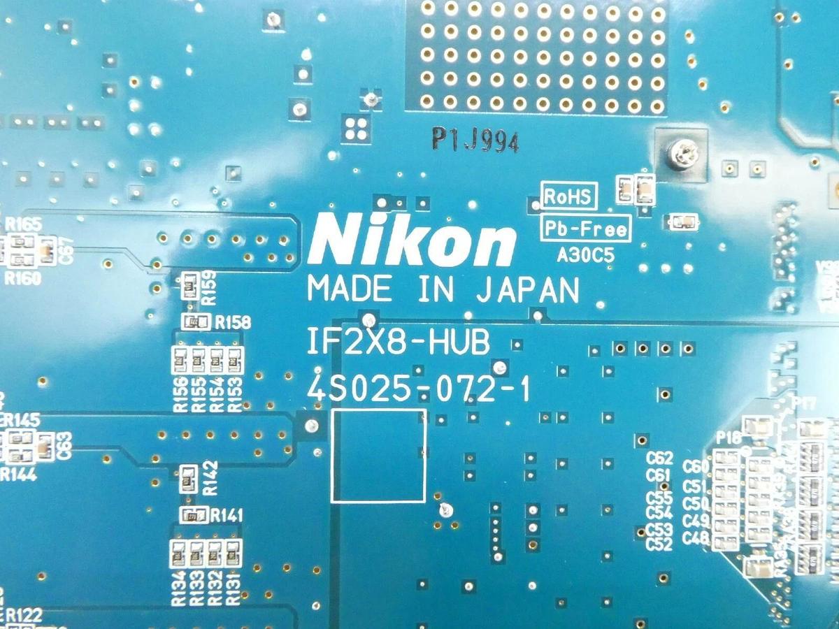 Used Nikon Precision 4S025-072-1 IF2X8-HUB PCB Card VME NSR-S620D ArF Working