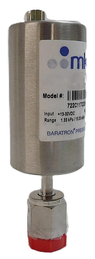 Used MKS Instruments 722C11TCD2FA Baratron Pressure Transducer Surplus