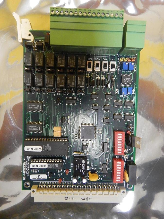 Used Schumacher 1730-3009 I/O Input Output Controller PCB Card Working Spare