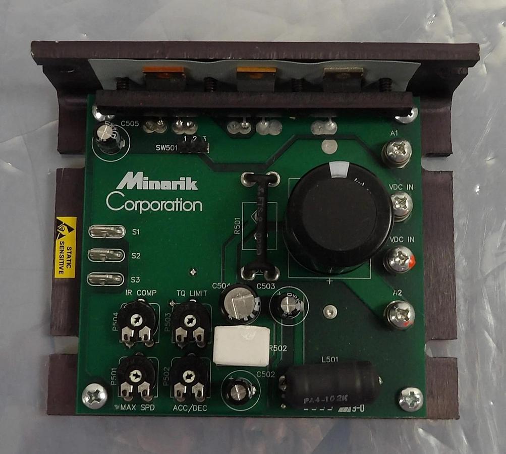 Used Minarik XP32-12 DC Motor Drive XP-DC Series Reseller Lot of 6 Working Surplus