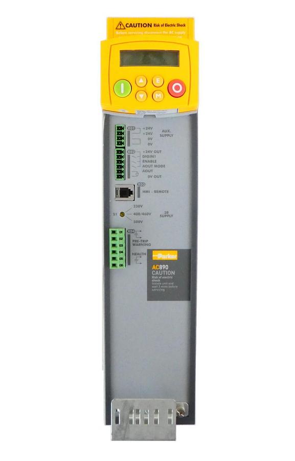 Used Parker 890CS/5/0032B/B/00/N/EN 890 Modular AC Drive 6511-RS232-00-G Working