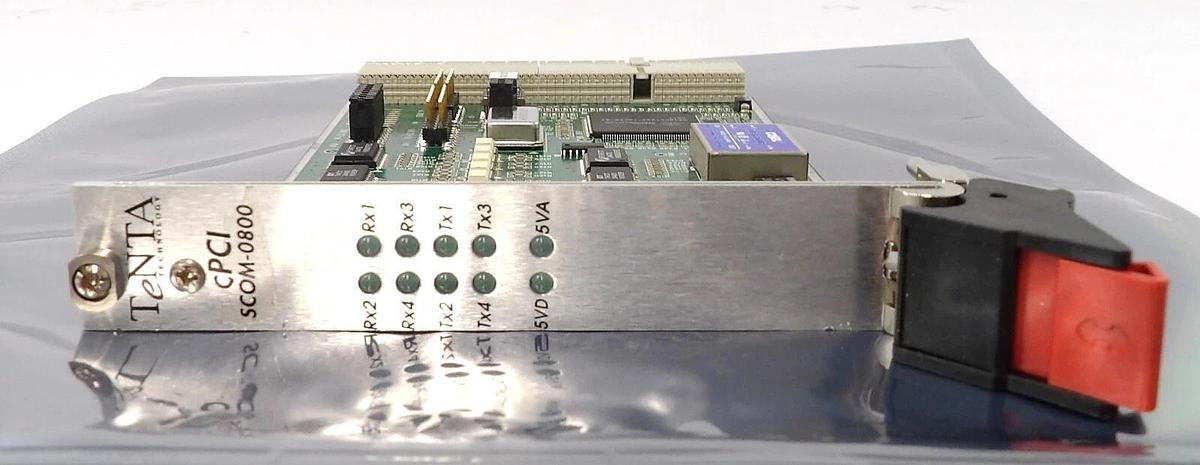 Used TeNTA Technology AS00800-01 CPCI Board PCB SCOM-0800 Working Surplus