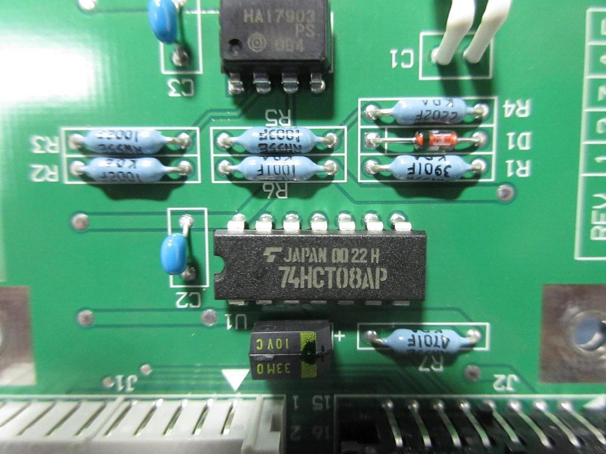 Used Kokusai Electric D3E01450 Processor Board PCB EL-I/F Used Working