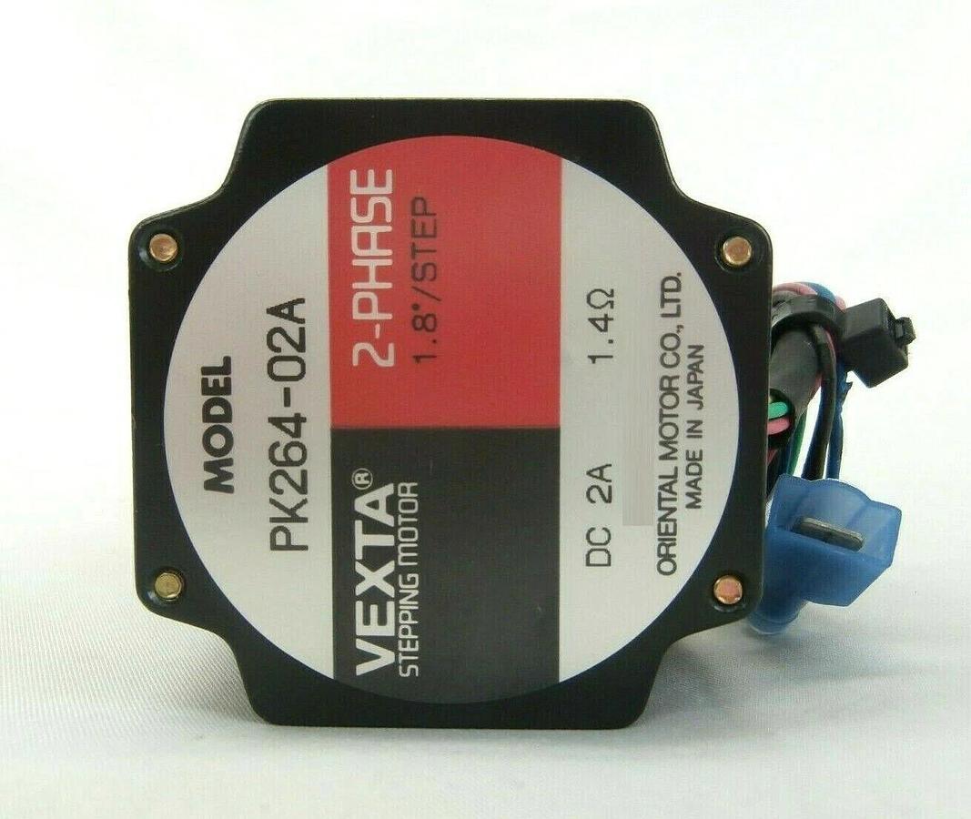Used Oriental Motor PK264-02A Stepping Motor Bayside NE23-015 Reseller Lot of 2 Used