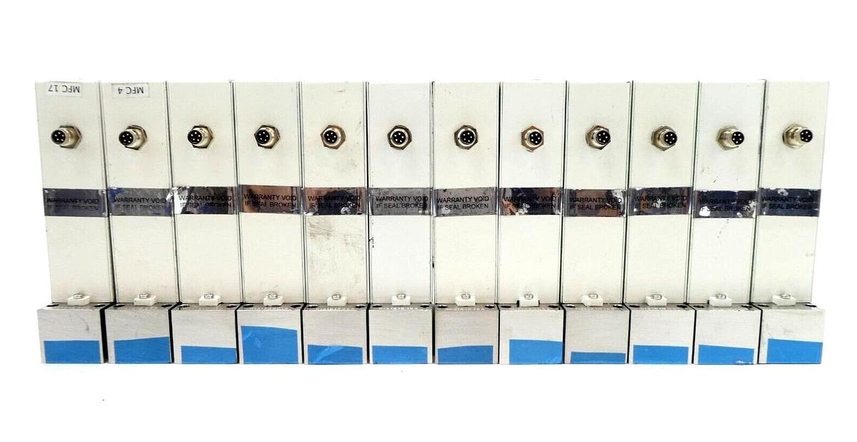 Used Pivotal Systems GFC Mass Flow Controller MFC 32-03298 32-03351 Lot of 12 Working