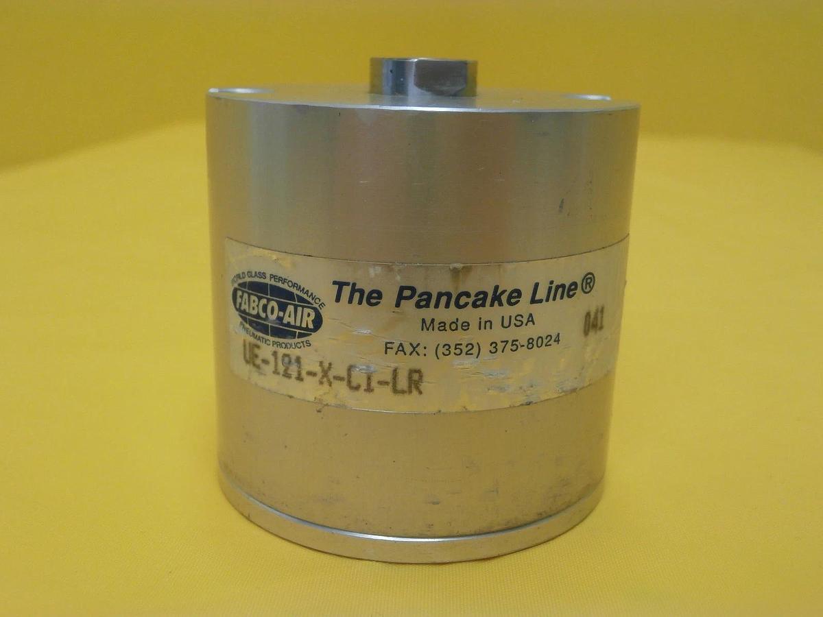 Used Fabco-Air UE-121-X-C1-LR Pin Lift Cylinder Pancake Line Reseller Lot of 4 Used
