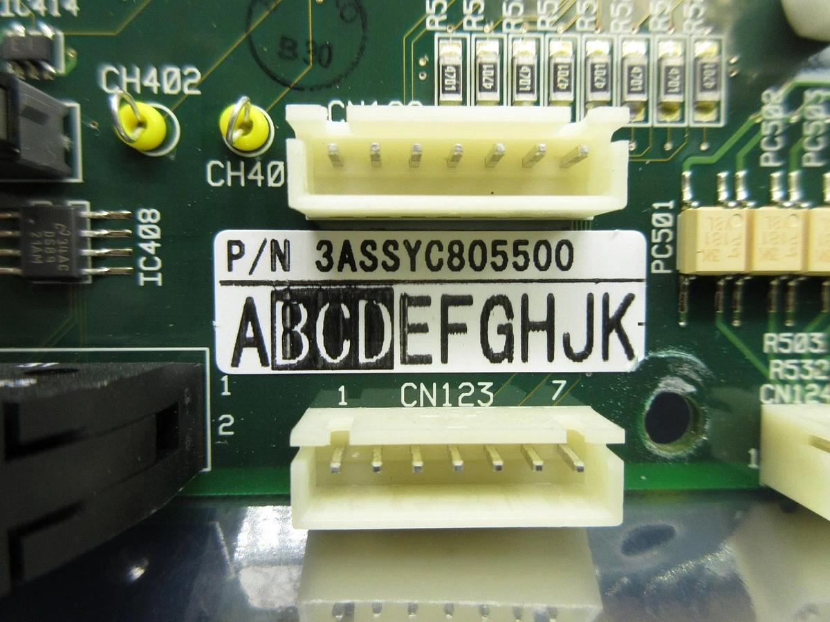 Used Shinko Electric 3ASSYC805500 Processor Board PCB M165A VHT5-1-1 Used Working