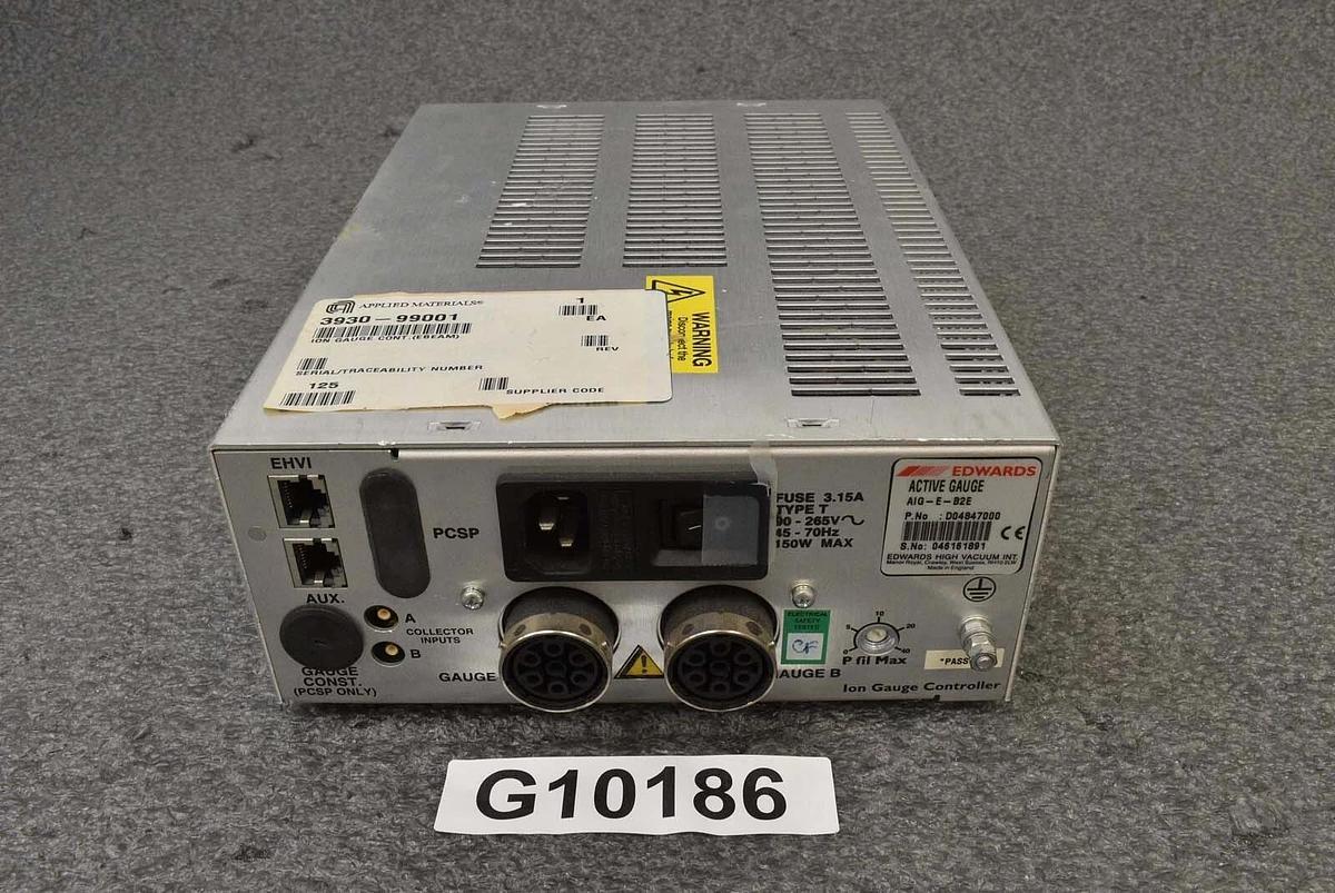 Used Edwards AIG-E-B2E Ion Gauge Controller