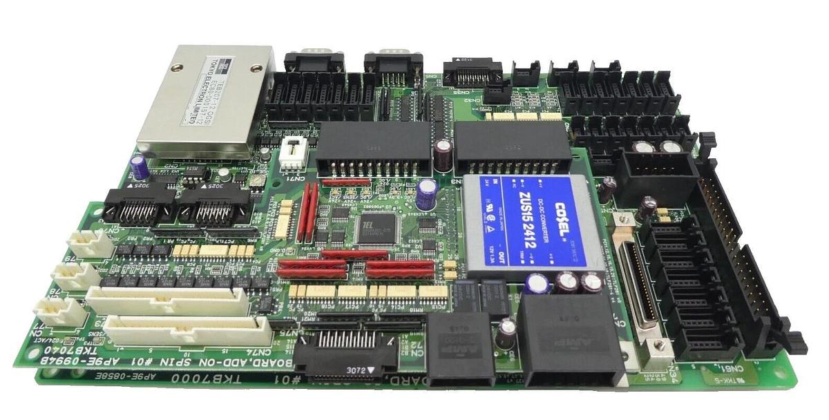 Used TEL Tokyo Electron AP9E-0858E IO Spin #01 PCB TKB7000 AP9E-0994B TKB7040 Working