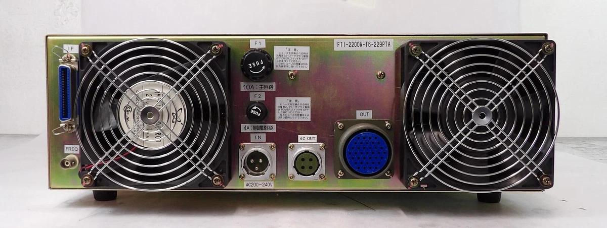 Used FT-2200W-T6-229PT Mitsubishi Turbomolecular Pump Controller FTI-2200W Working