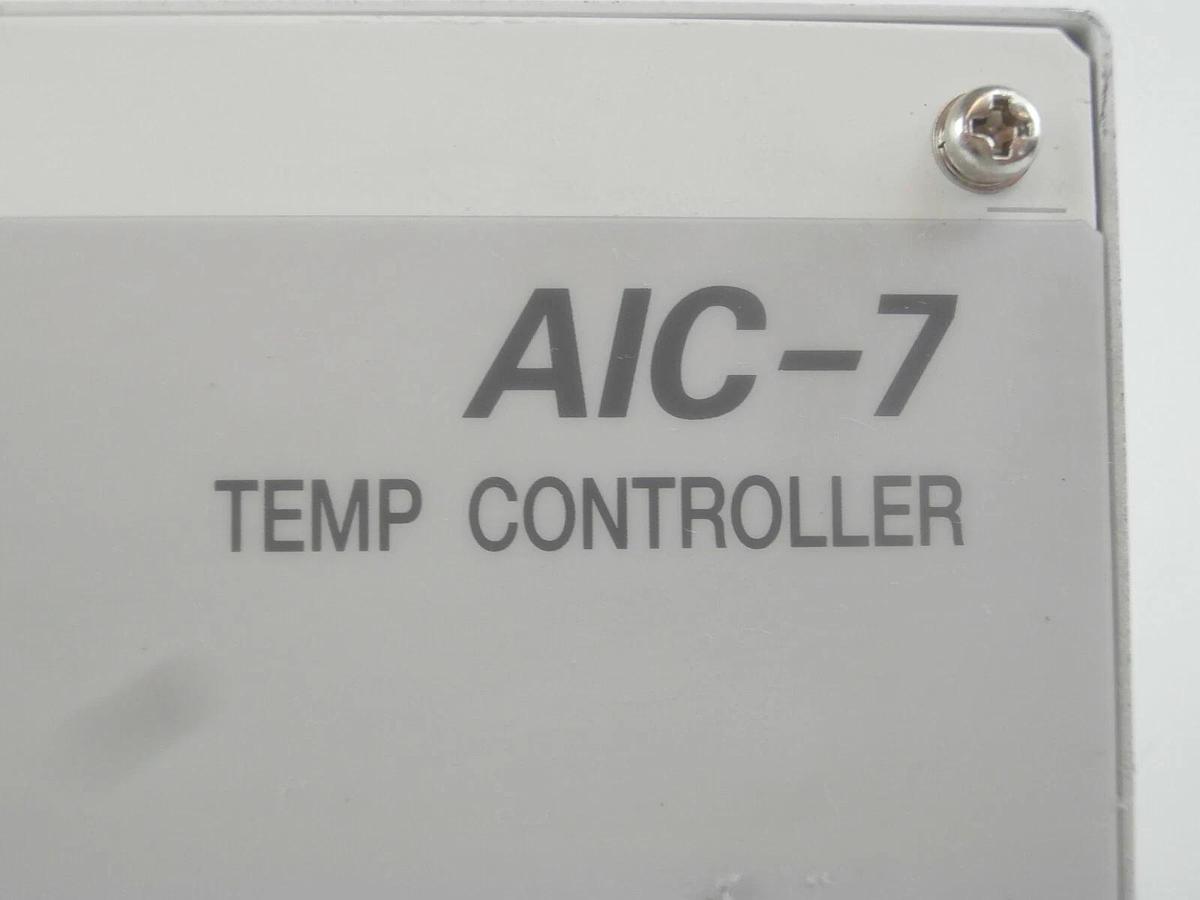 Used Komatsu Electronics 20000310 AIC-7 Temperature Controller AIC-7-6-T3 Working