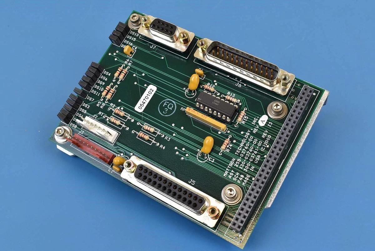 Used Mattson 255-03761-00 PCB Assembly