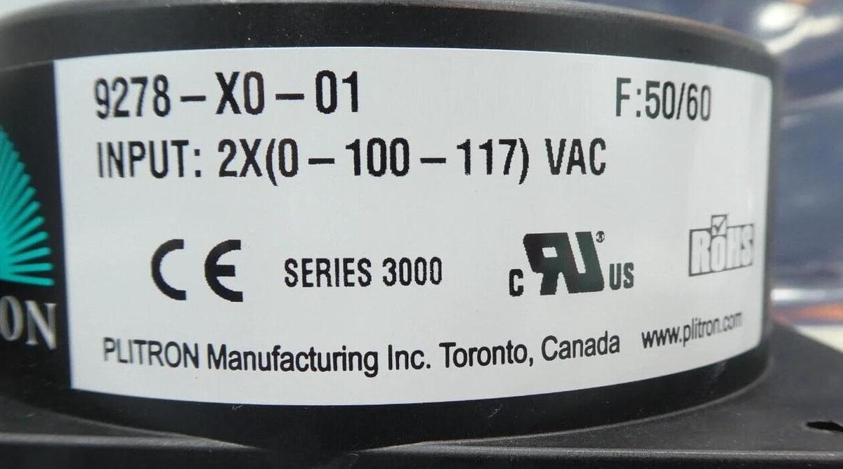 Used Anorad C811243-A Power Supply PCB Card Plitron 9278-X0-01 Working Surplus