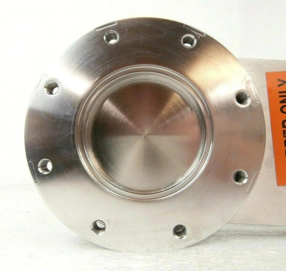 Used Edwards NGW415000 Pneumatic Gate Valve Copper Cu Exposed Working Spare