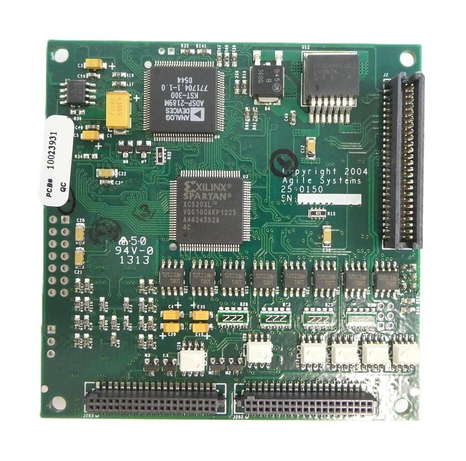 Used Agile Systems 10023931 Interface PCB Assembly Working Surplus