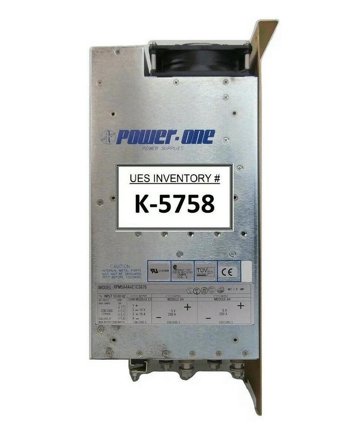 Used Power-One RPM5A4A4C1CS676 Power Supply 2500W Schlumberger 97171048 Working Spare