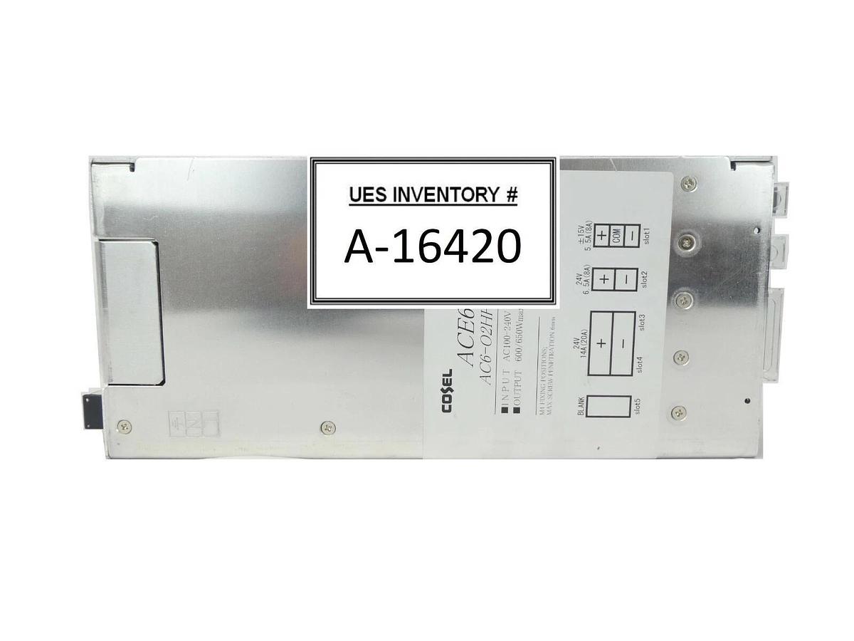 Used Cosel AC6-02HHV-00 W 650W Power Supply ACE650F Working Surplus