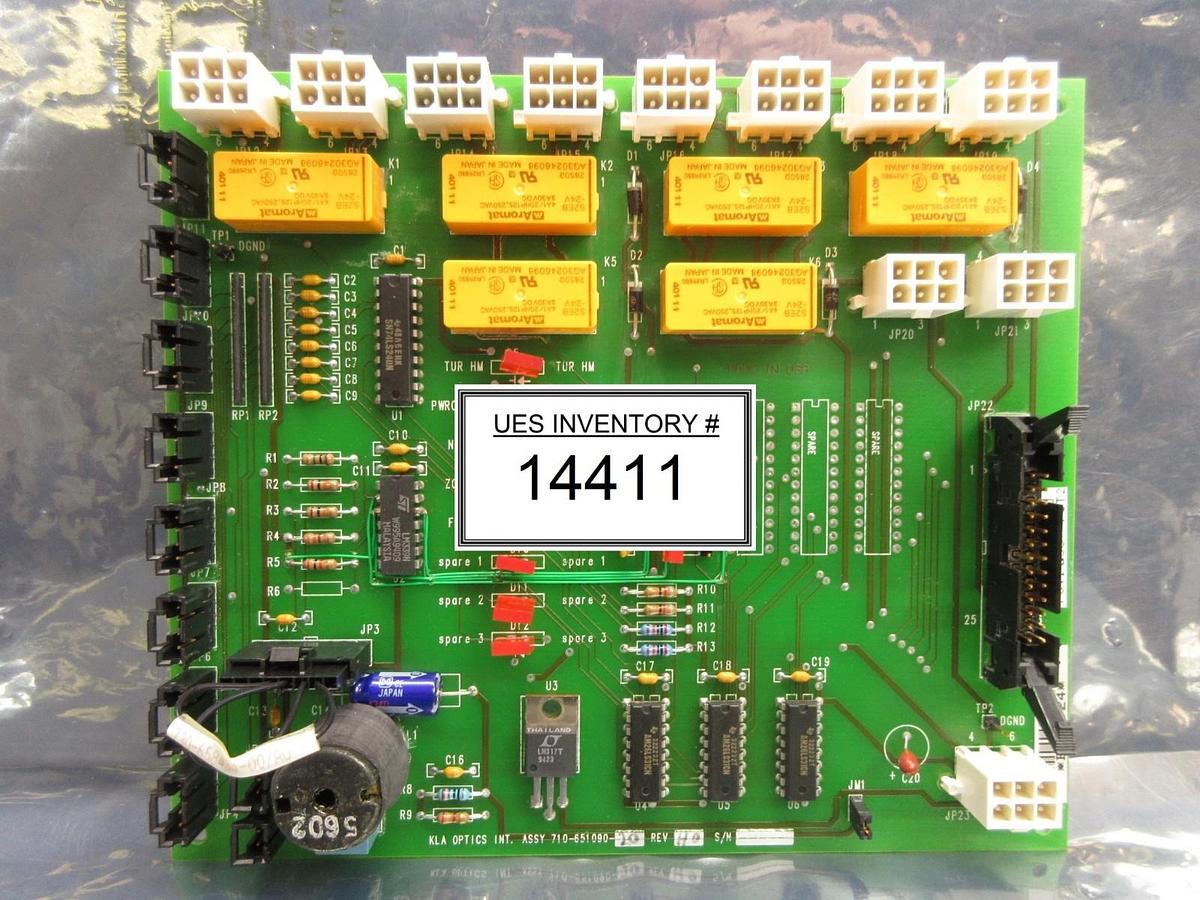 Used KLA Instruments 710-651090-20 Interface Board PCB 2132 200mm Wafer Used Working