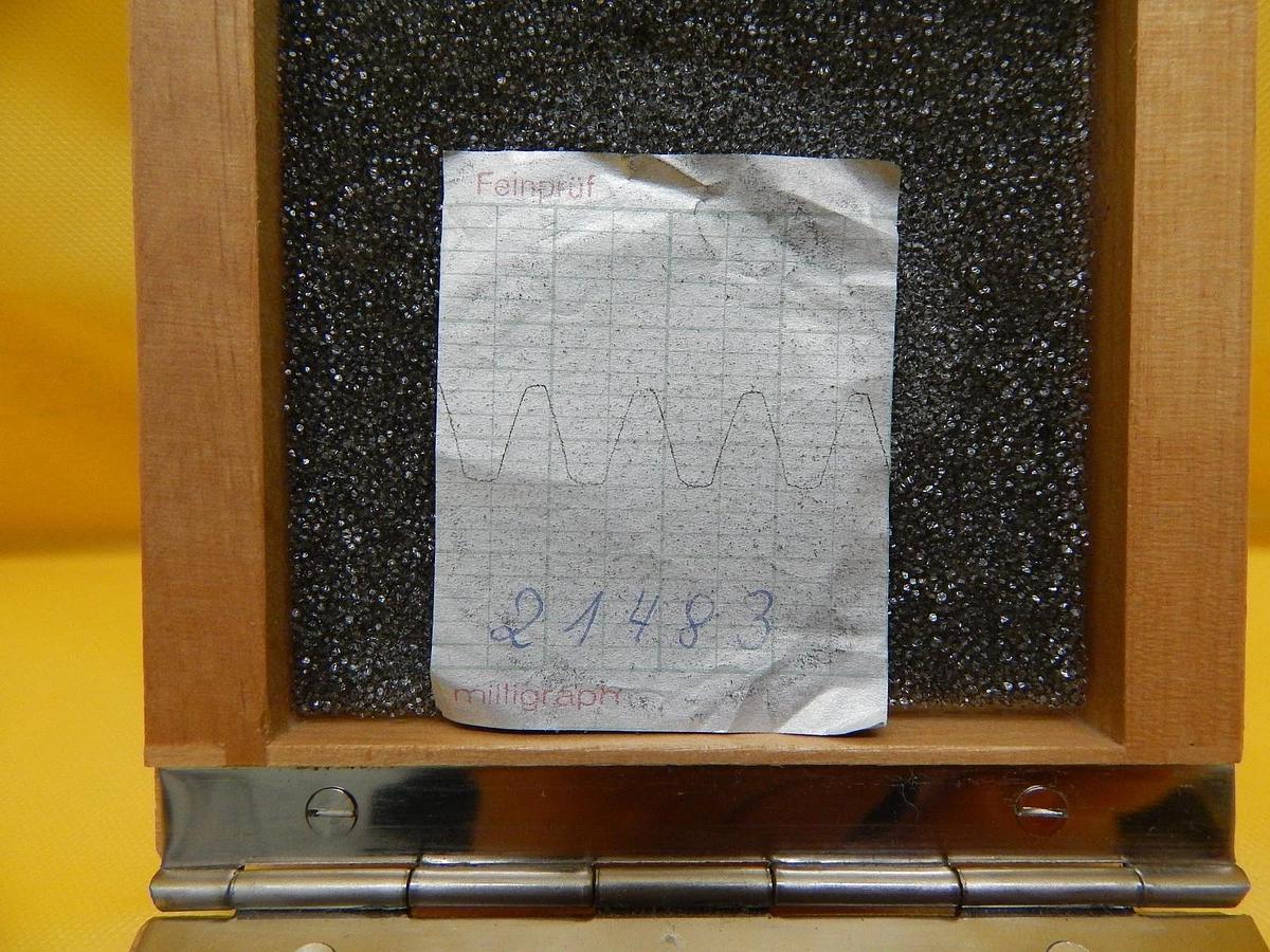 Used Mahr Perthen 6820101 Metrology Calibration Standard Gage PEN-10-1 Used Working