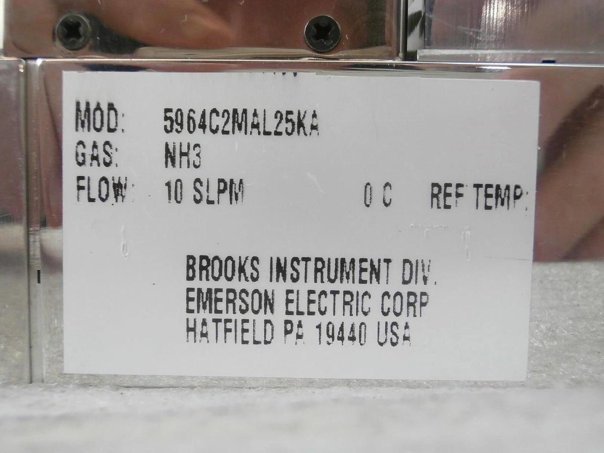 Used Brooks 5964C2MAL25KA Mass Flow Controller MFC Novellus 22-10523-00 Working Spare