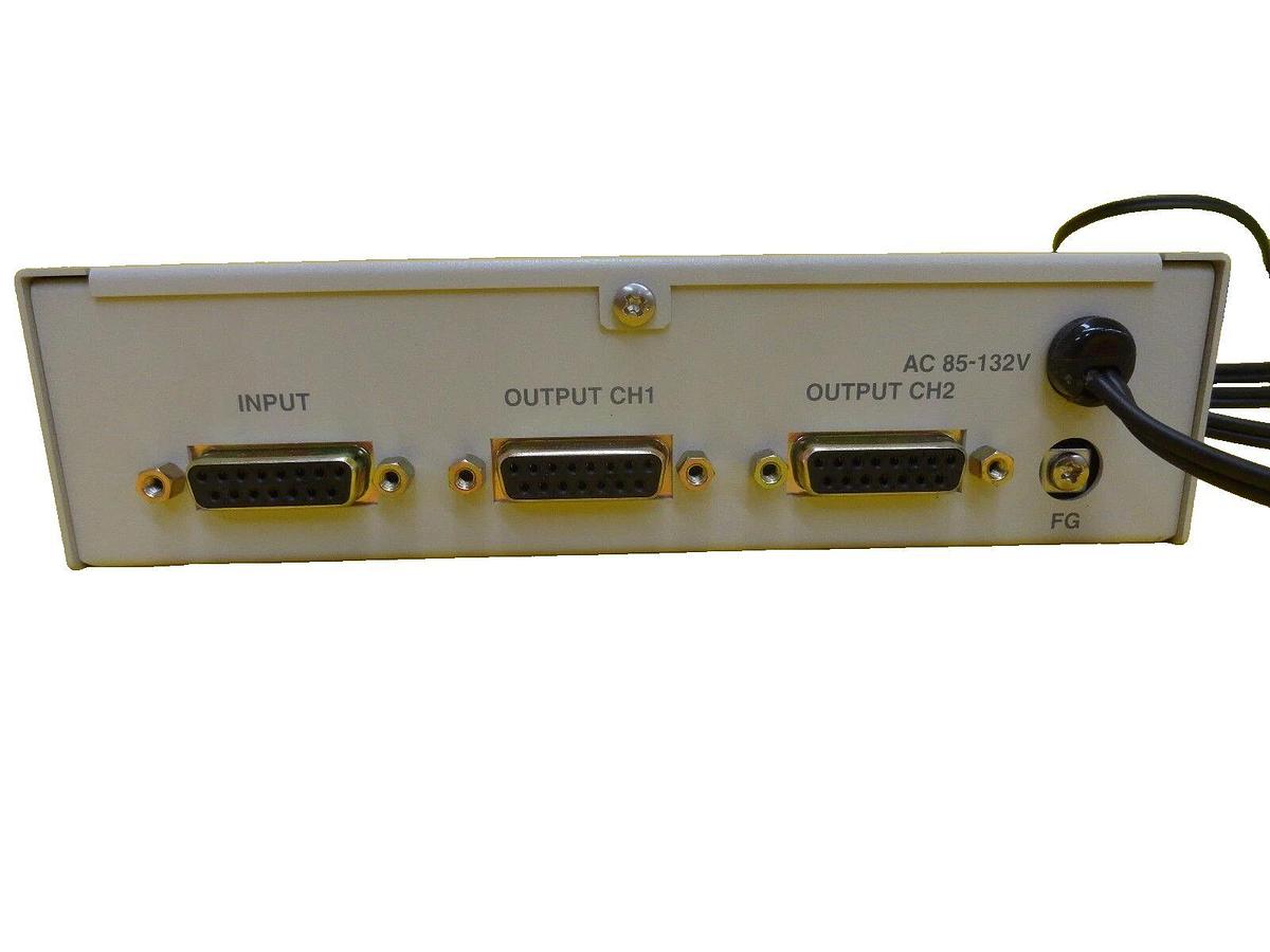 Used IDK Corporation VAC-2000ES RGB Video Distribution Amplifier TEL Unity II Working