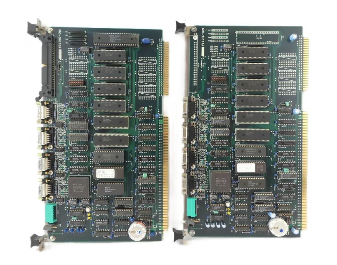 Used TEL Tokyo Electron MC-31039A Relay Process PCB Card Reseller Lot of 2 Working