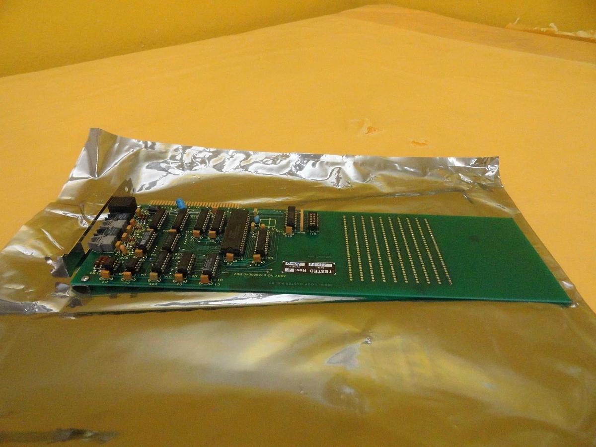 Used Varian E15000040 Serial Loop Master PCB Card E14000040 VSEA Working Surplus
