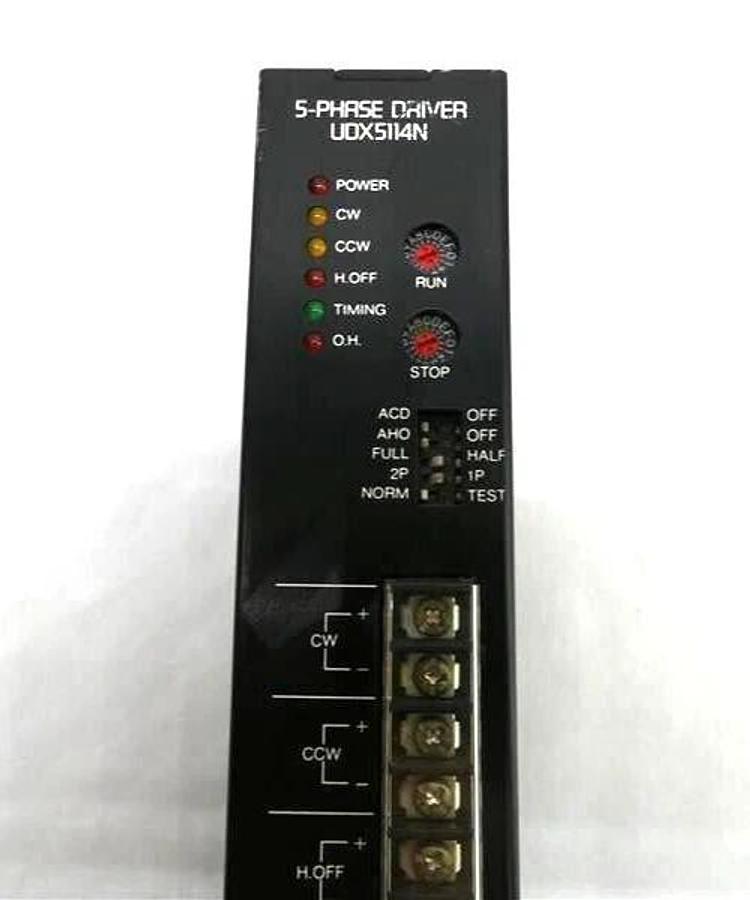 Used Oriental Motor UDX5114N 5-Phase Driver Super VEXTA Working Surplus