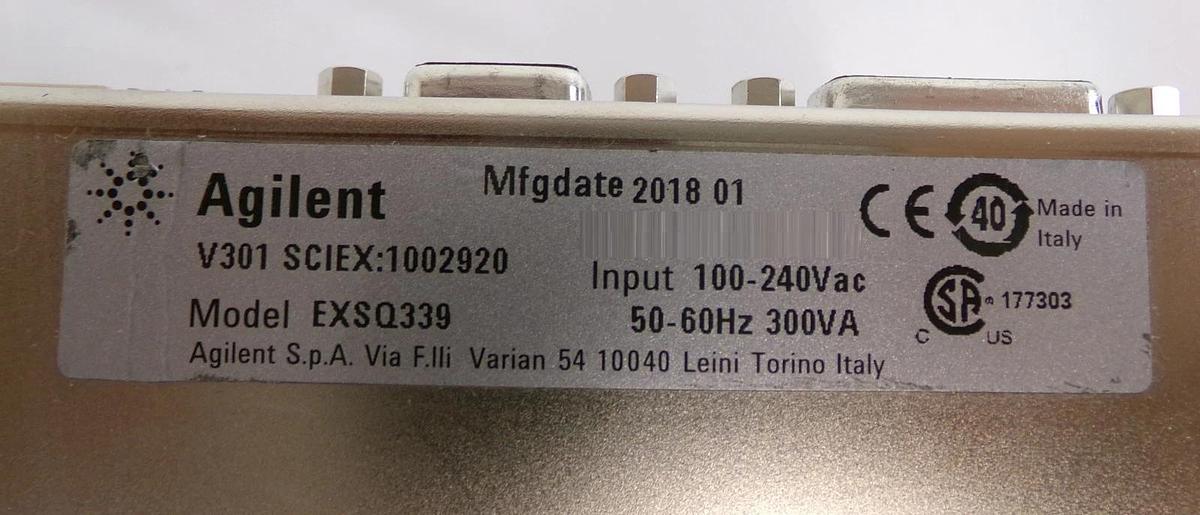 Used V301 Navigator Agilent 1002920 Turbo Pump Controller EXSQ339 Working