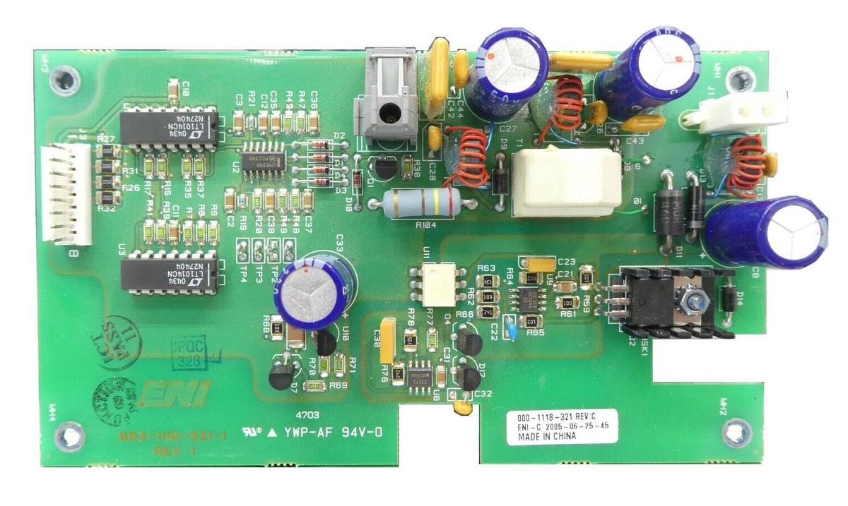 Used ENI Power Systems 000-1118-321 RF Generator PCB 003-1118-321-1 Working Surplus