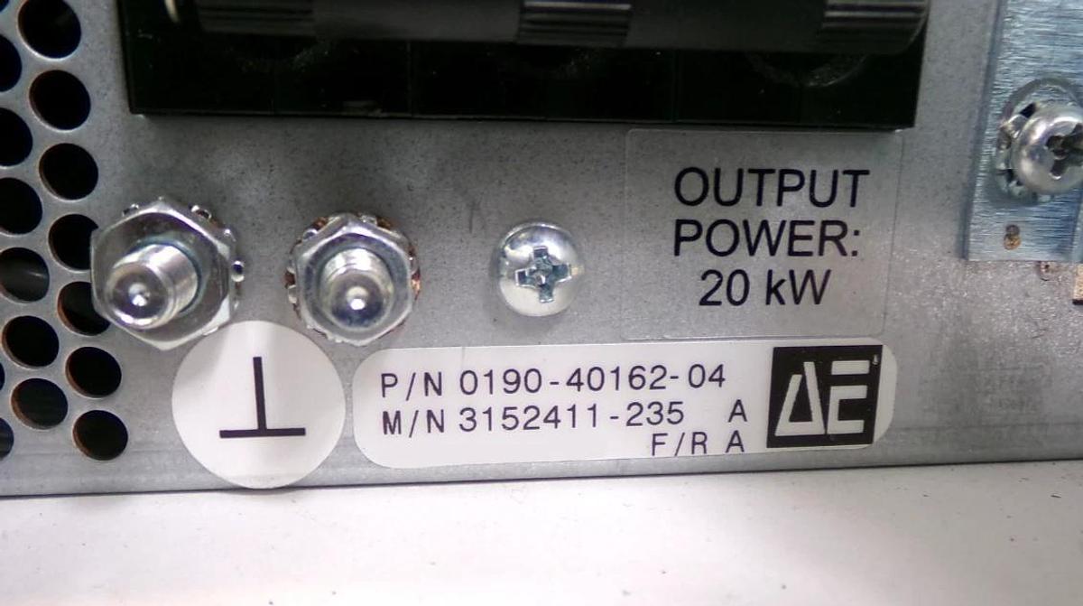 Used MDX Pinnacle 20kW AE Advanced Energy 3152411-235 DC Power Supply Surplus